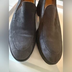 Vince Camuto Men’s Suede Gray Loafers Size 9.5